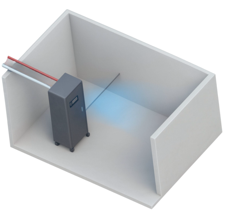 Hypoxie-Raum, Generator-Raum